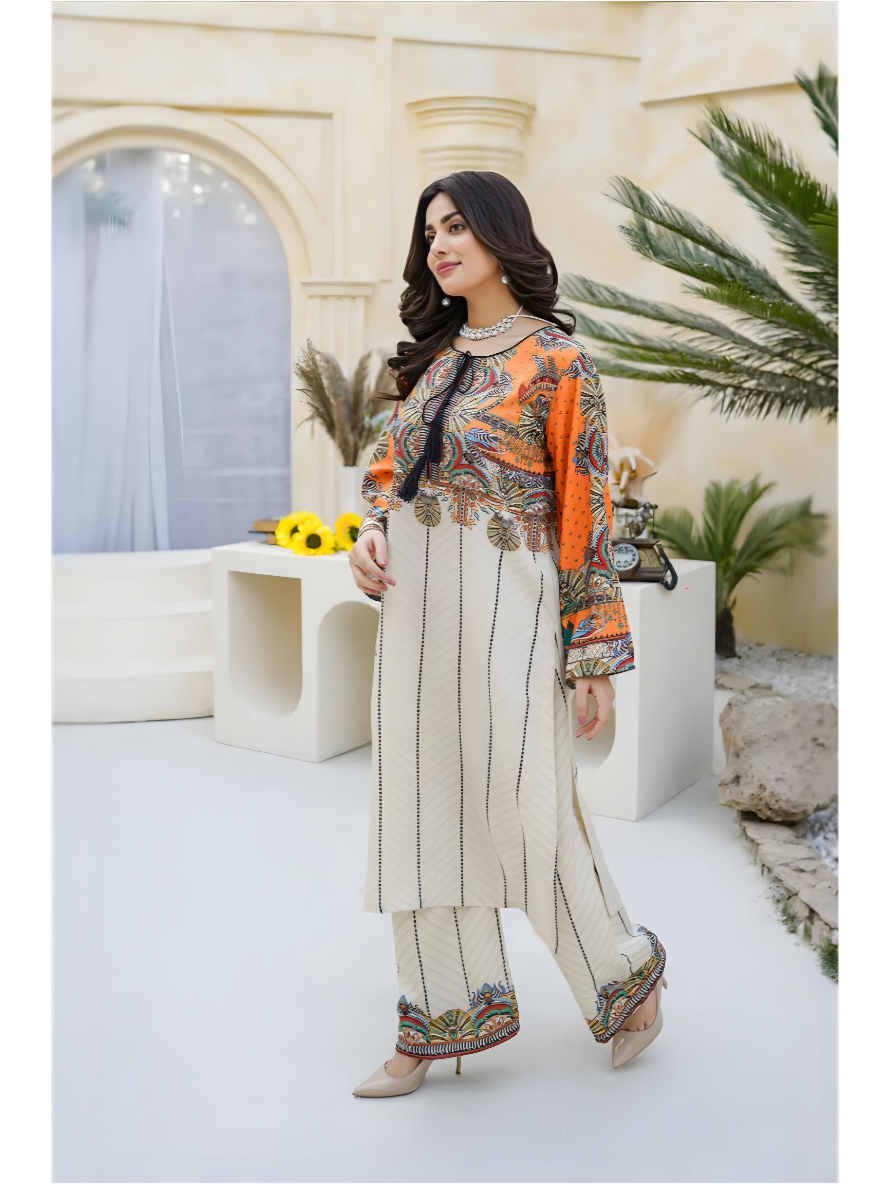 Co-Ord 2-Piece Stitched Suit