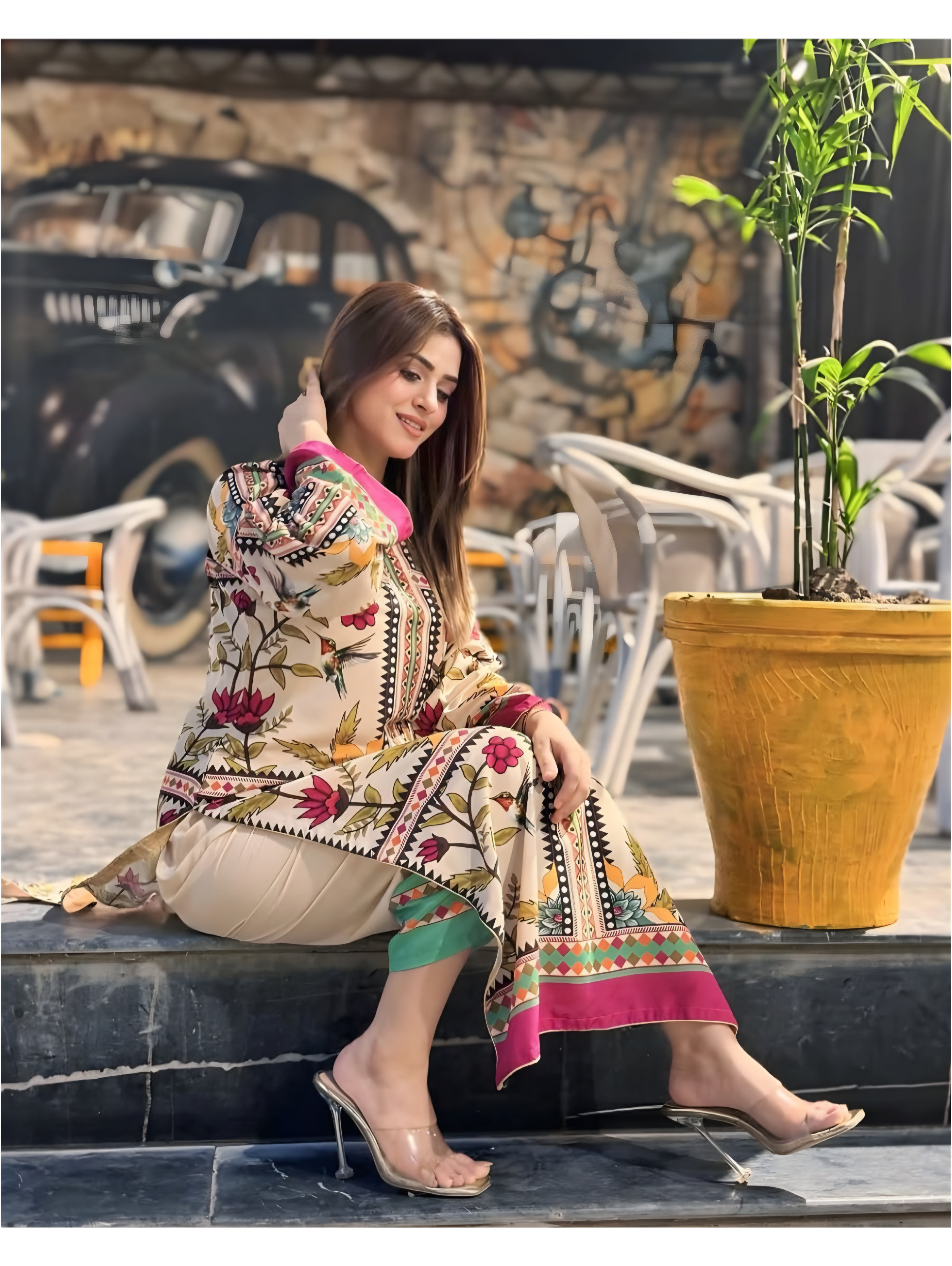 GUL BAHAAR long length