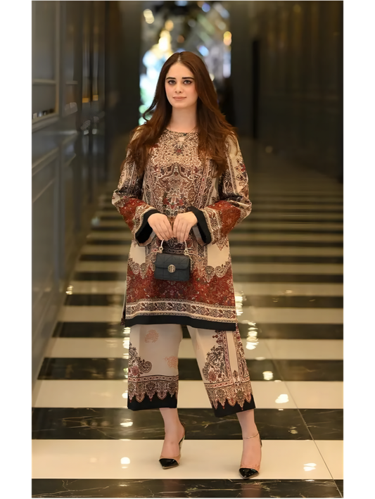 Classic Multi-Color Printed