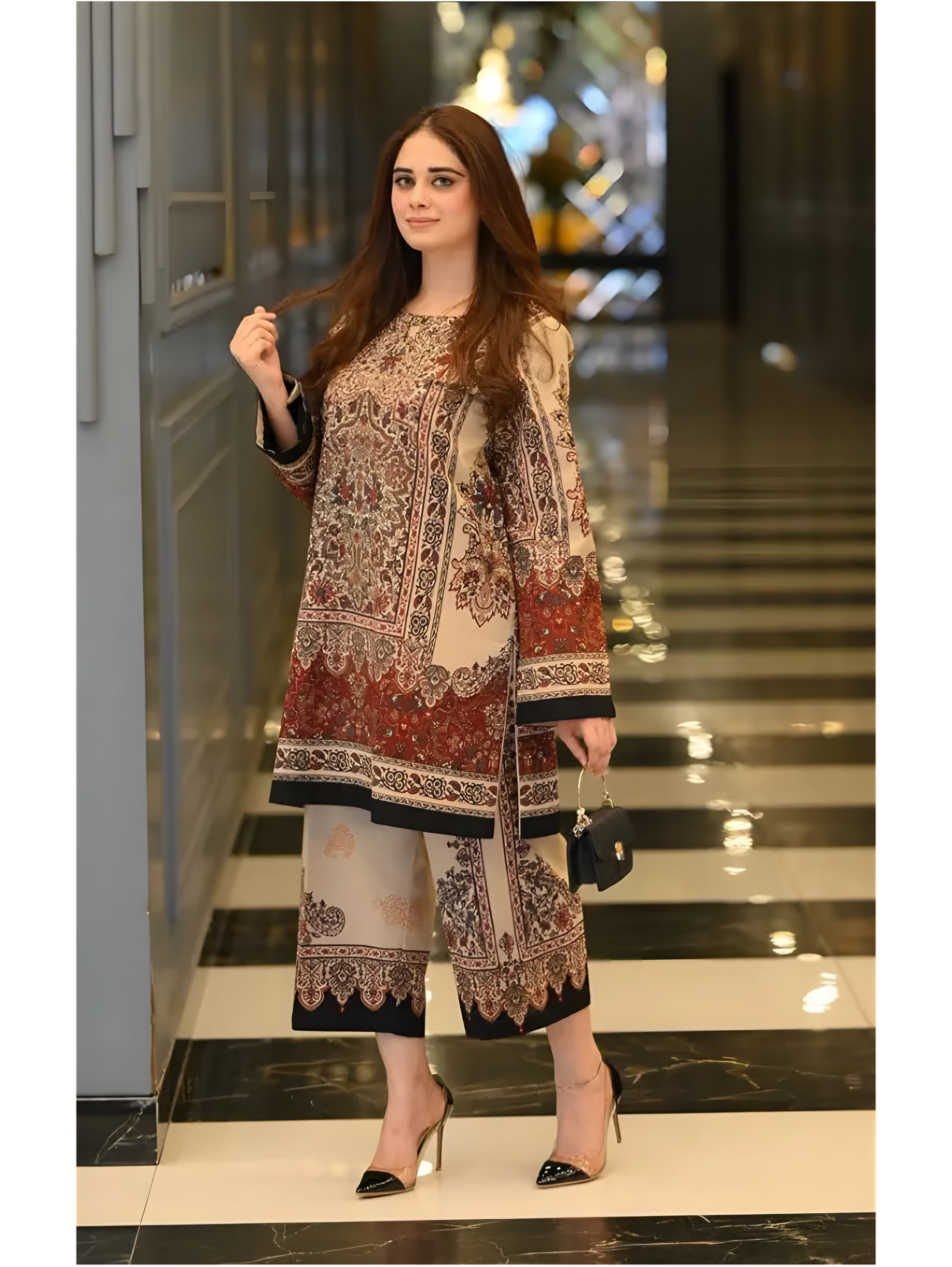 Classic Multi-Color Printed