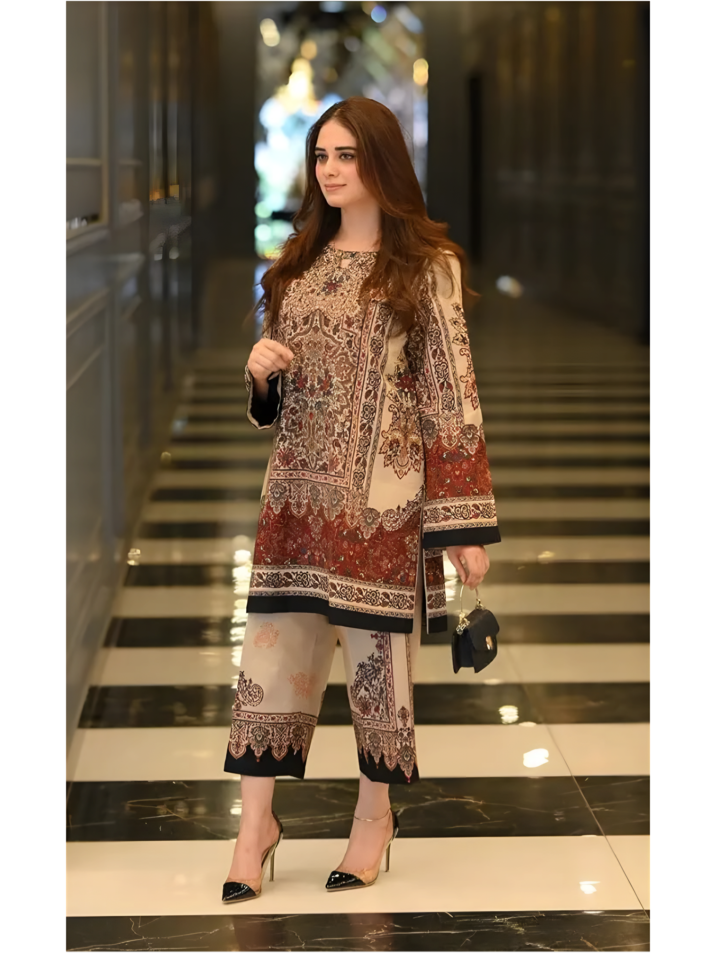 Classic Multi-Color Printed