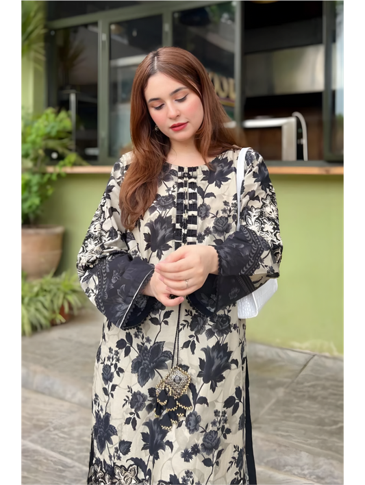 Floral 3-Piece Pret Suit