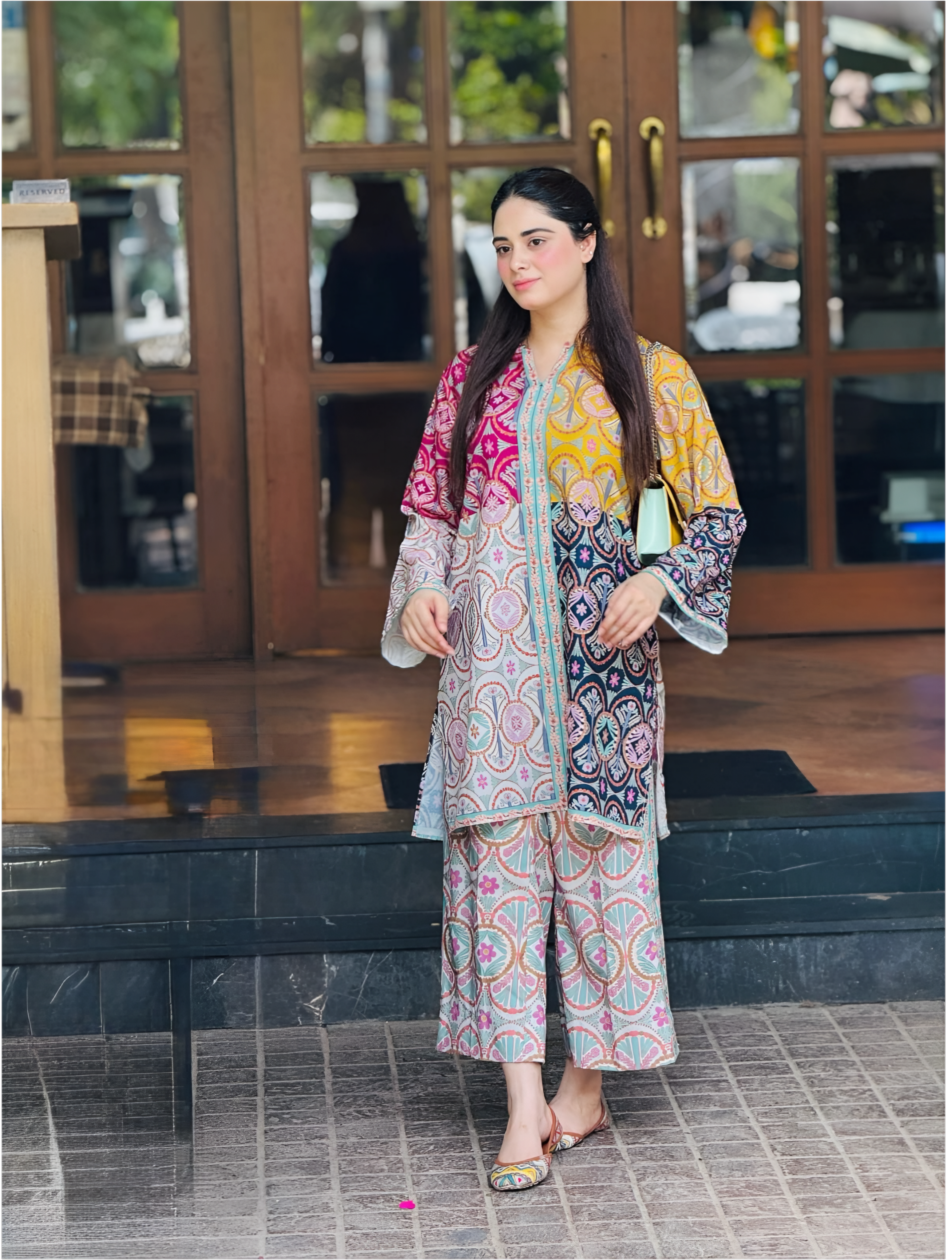 Rang Saaz 2-Piece Printed Co-Ord Set