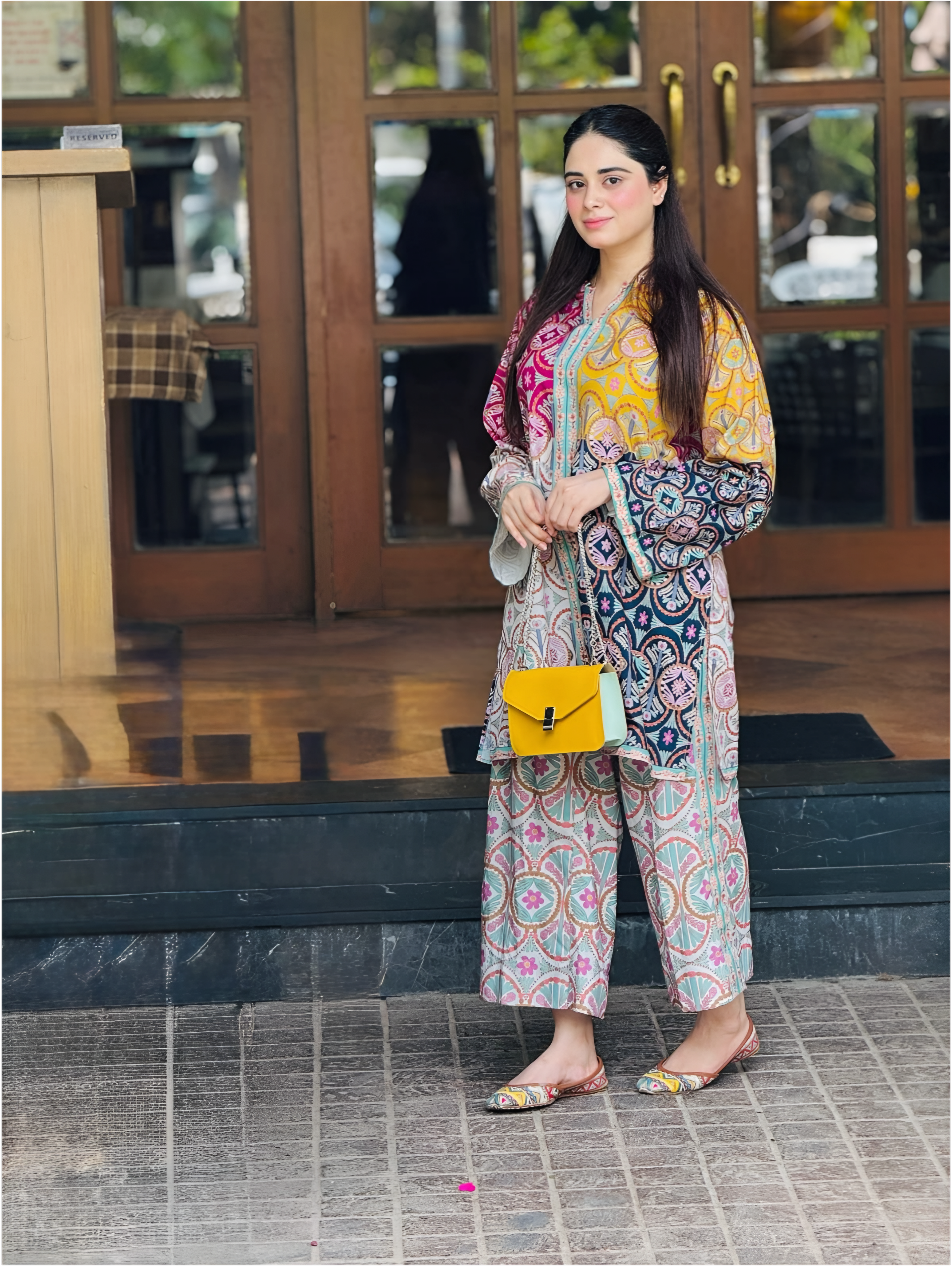 Rang Saaz 2-Piece Printed Co-Ord Set