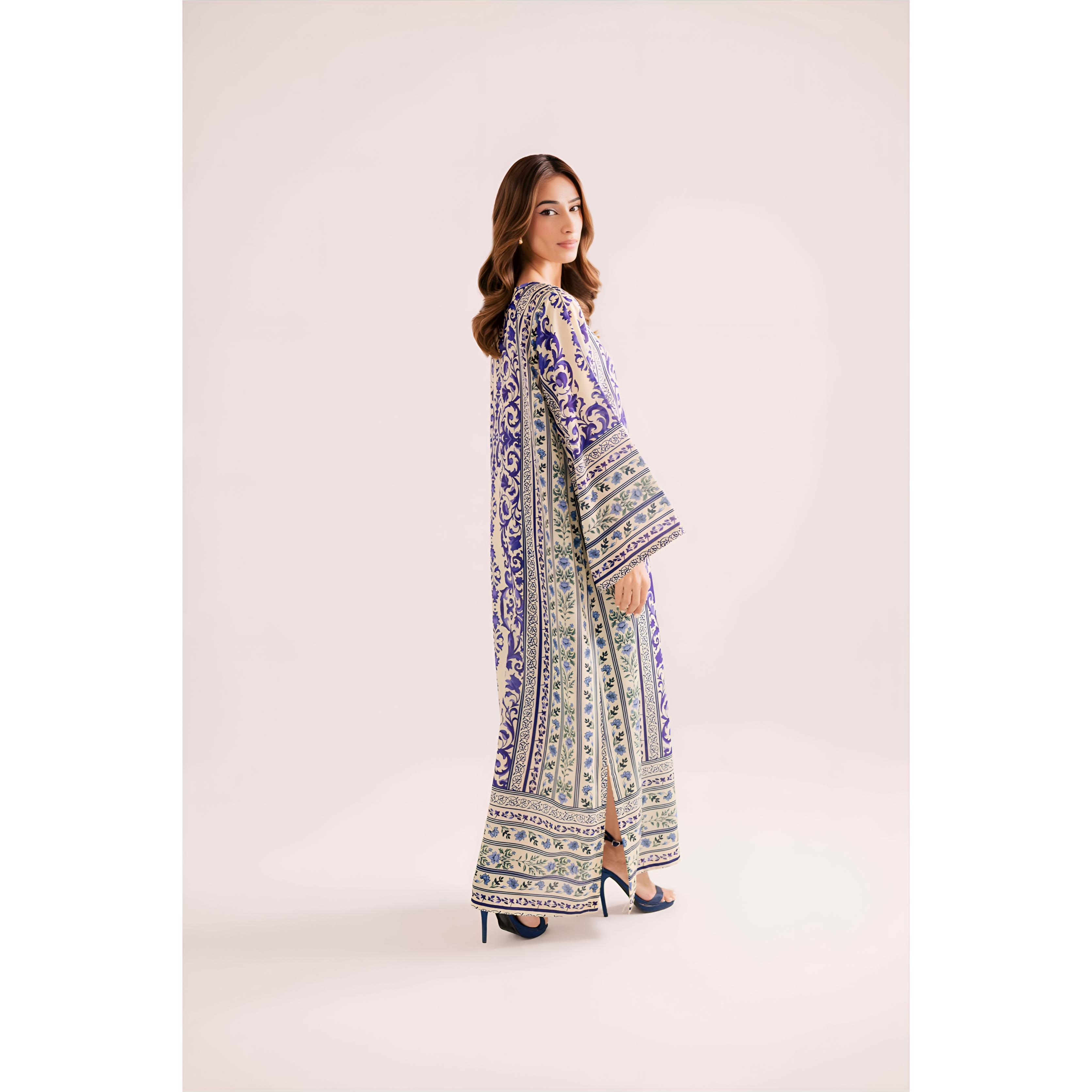 Royal Blue Kaftan