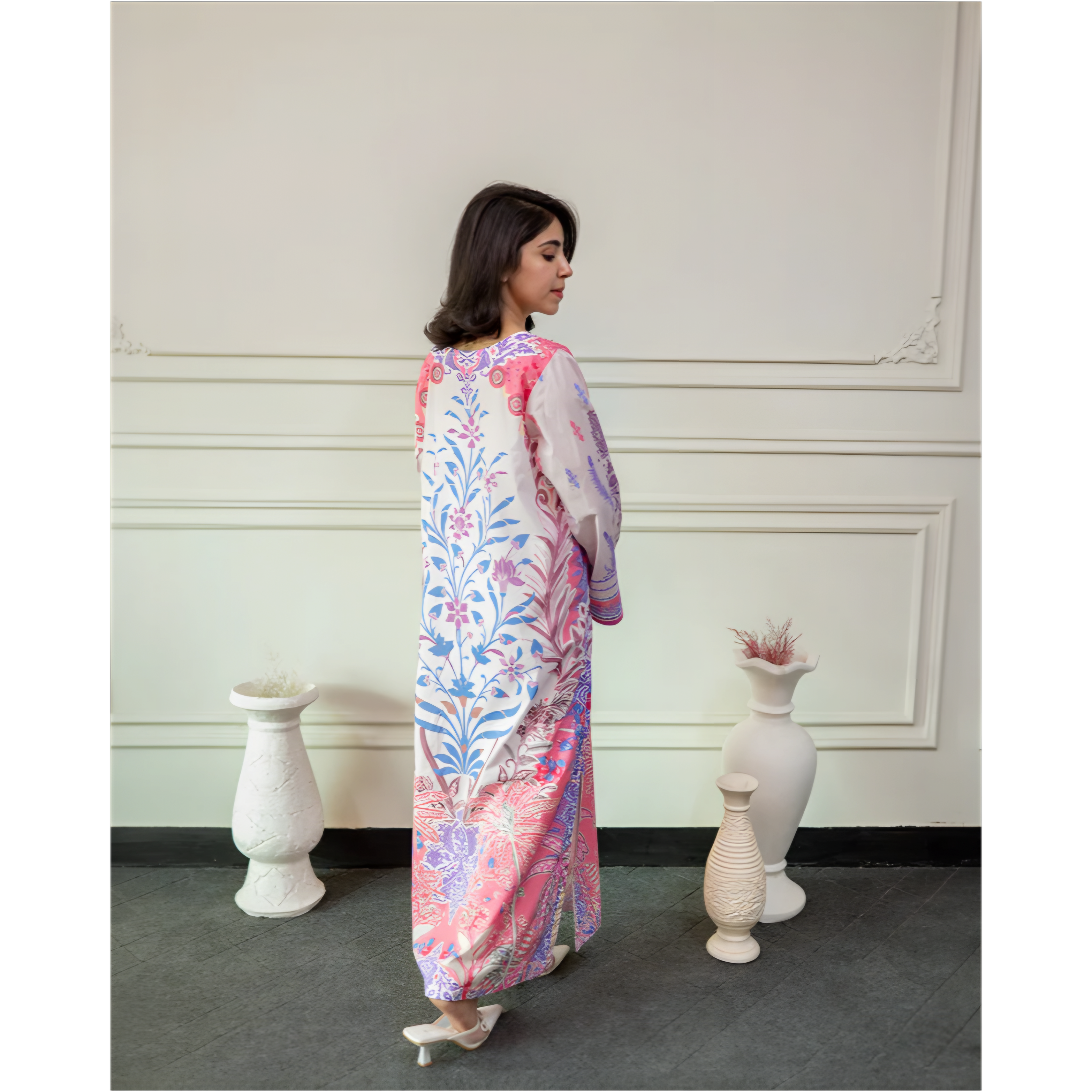 Floral Serenity – Premium 2PC
