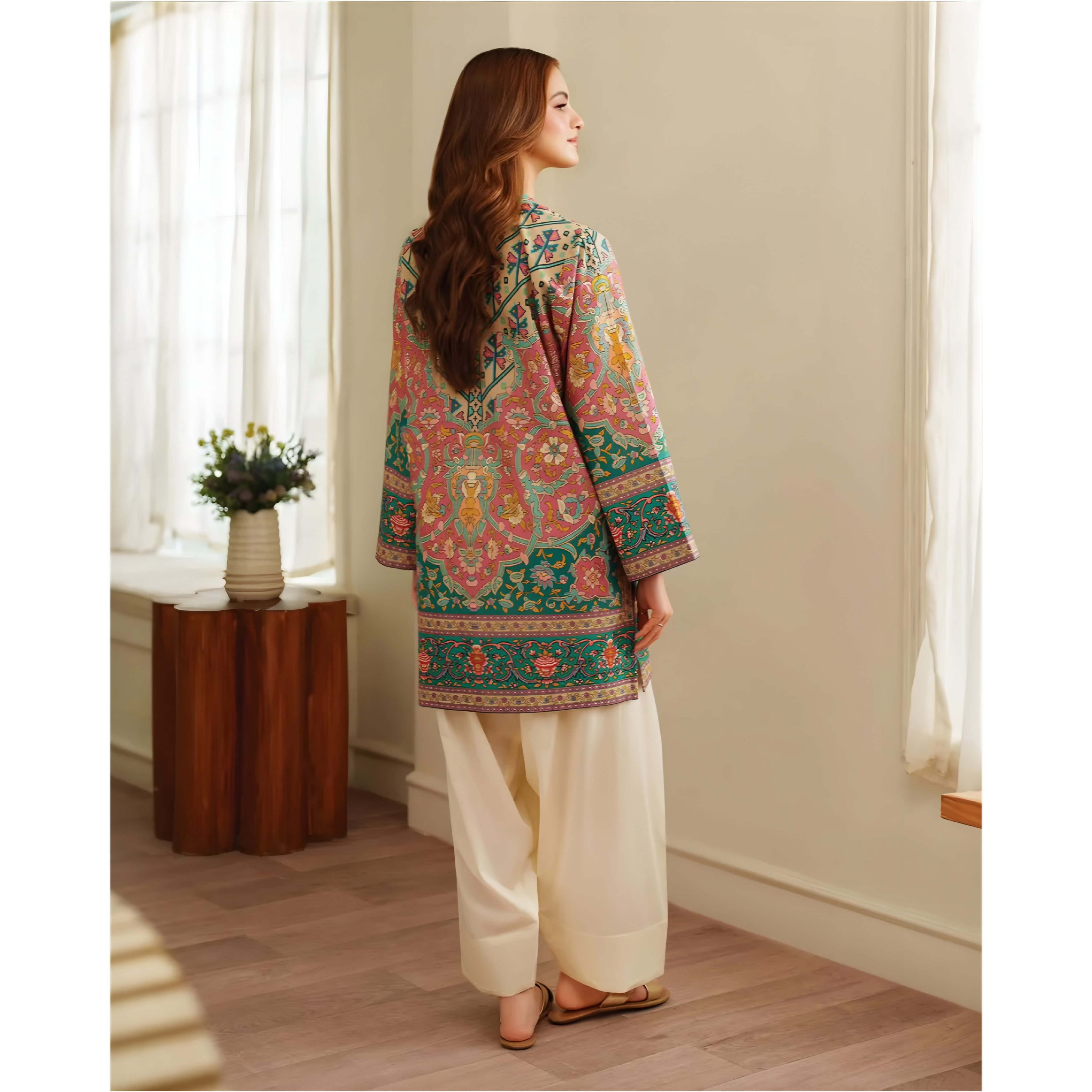 Emerald Bloom 2PC Suit