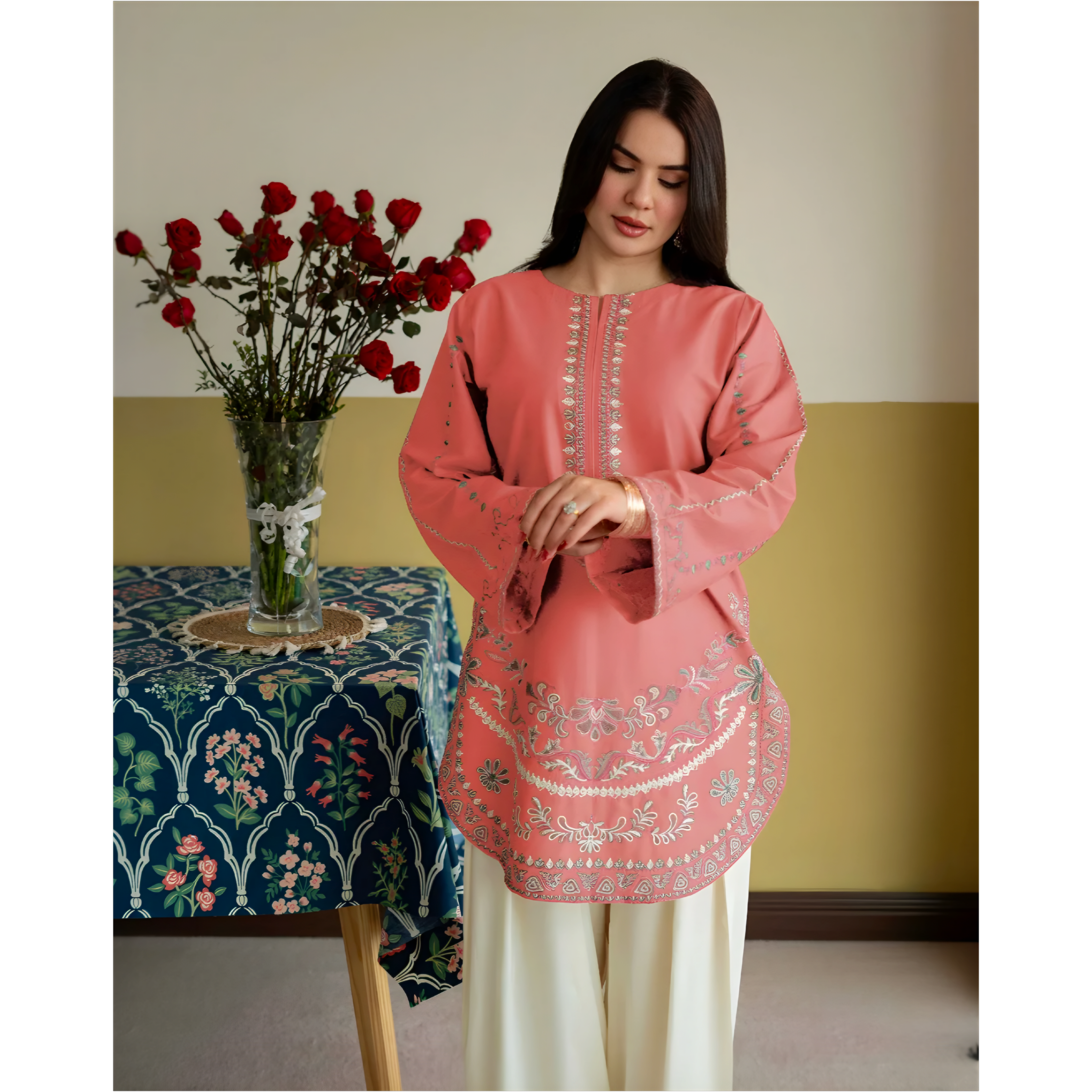Afsheen Embroidered Kurta Set