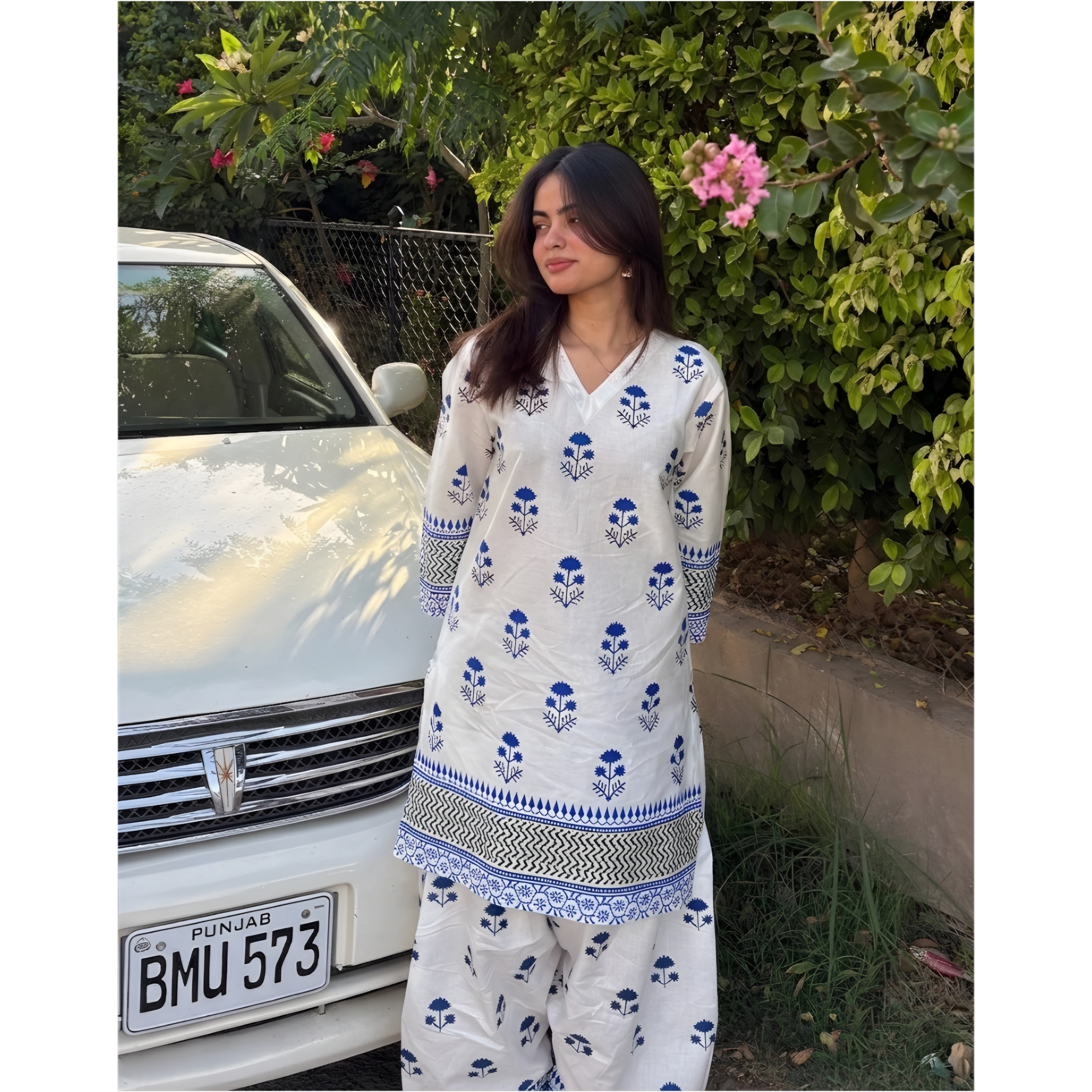Noor Printed Farshi Shalwar