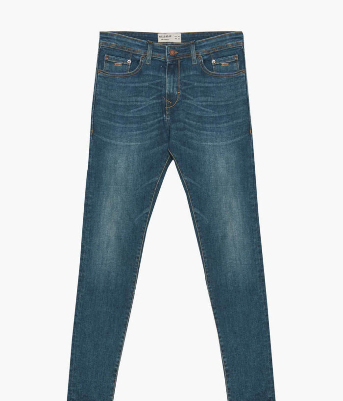 Trousers with slogan - Image 1