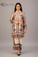 Premium Floral Printed 2-Piece Lawn Suit – Stitched & Ready to Wear - Image 2