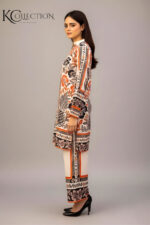 Premium Floral Printed 2-Piece Lawn Suit – Stitched & Ready to Wear - Image 3