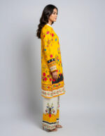 Elegant Yellow 2-Piece Lawn Suit – Style & Comfort in Every Stitch! - Image 4